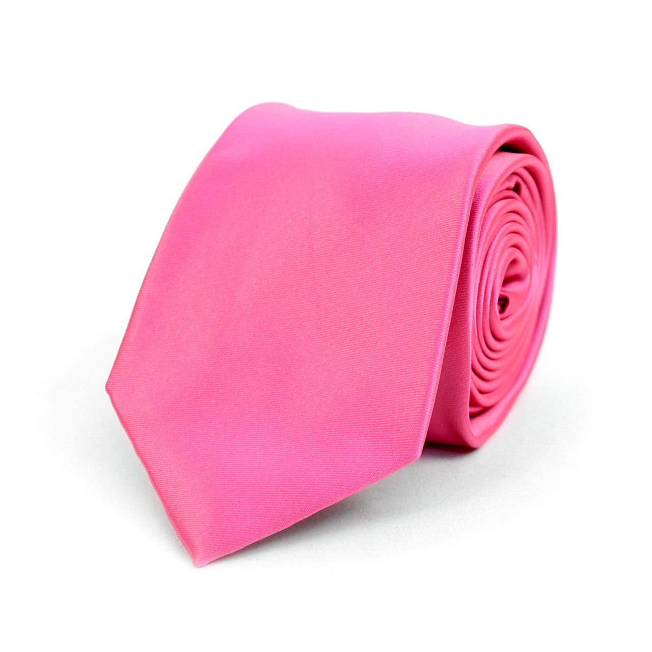 Men's Solid Color Premium Quality Formal Ties with Decorative Tipping - MPW7308