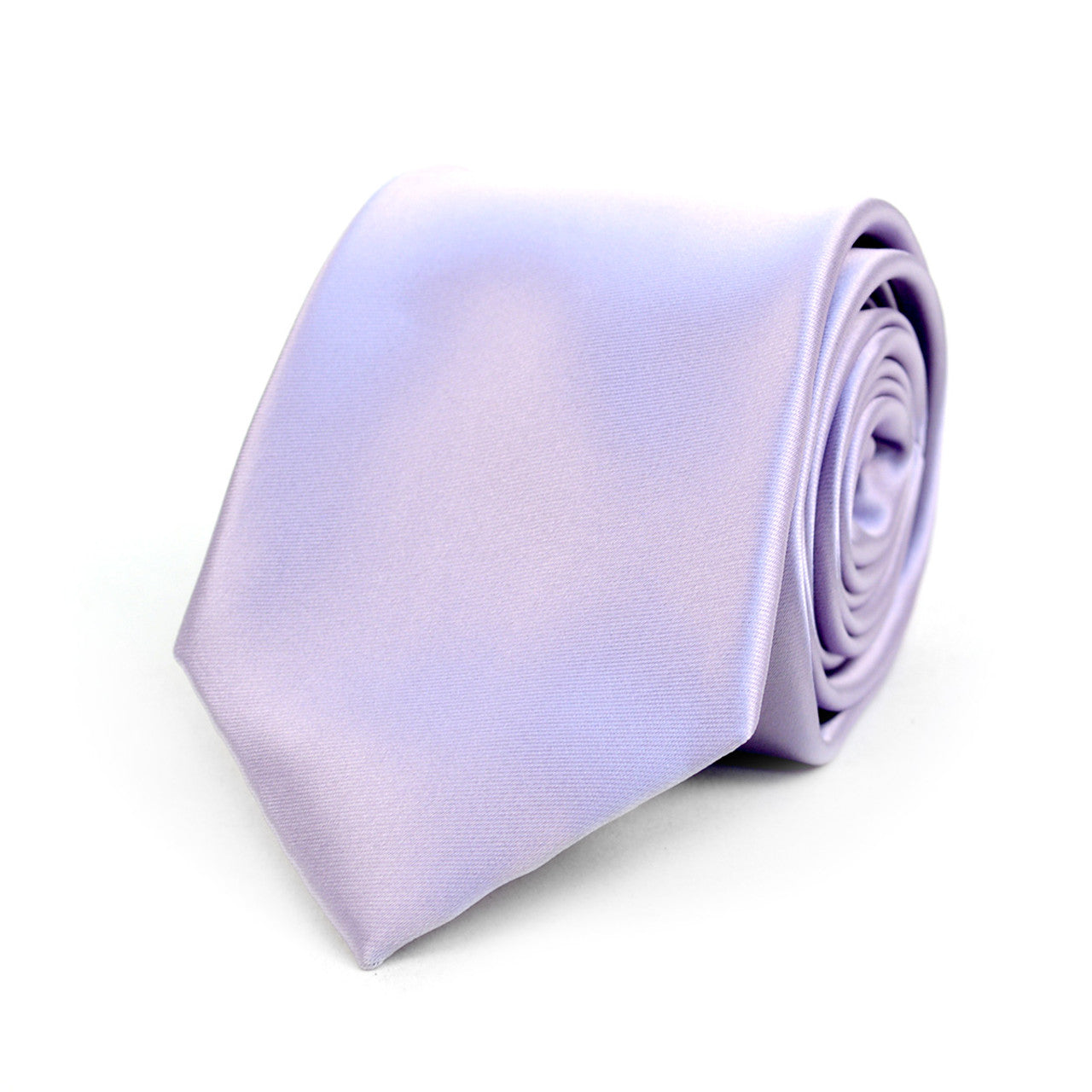 Men's Solid Color Premium Quality Formal Ties with Decorative Tipping - MPW7308