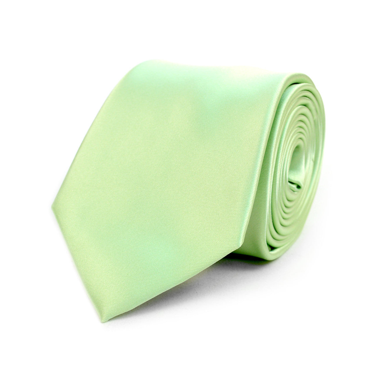 Men's Solid Color Premium Quality Formal Ties with Decorative Tipping - MPW7308