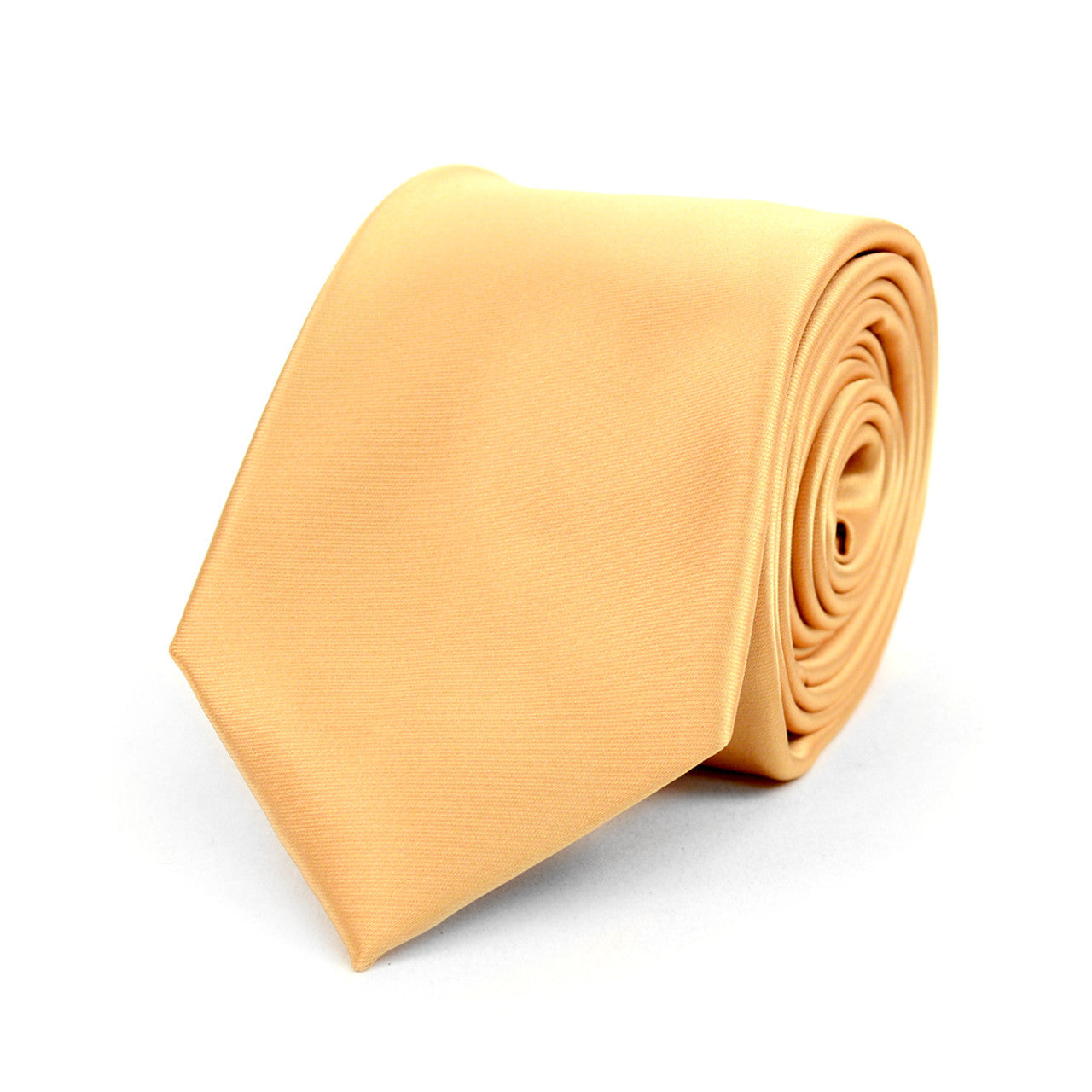 Men's Solid Color Premium Quality Formal Ties with Decorative Tipping - MPW7308