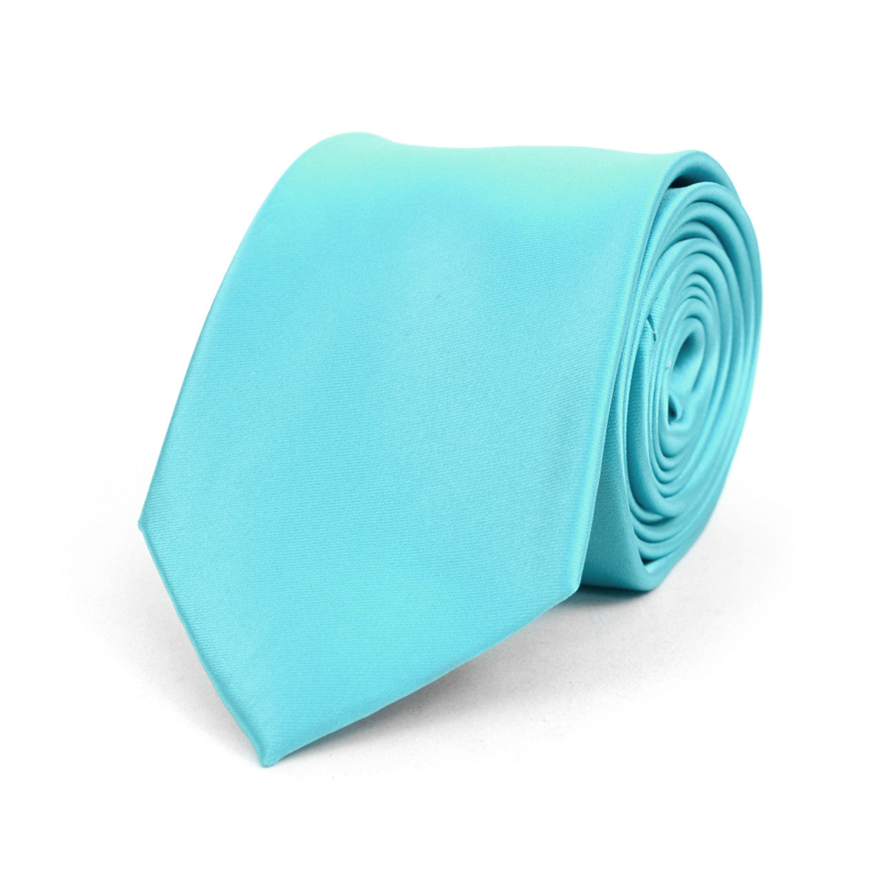 Men's Solid Color Premium Quality Formal Ties with Decorative Tipping - MPW7308