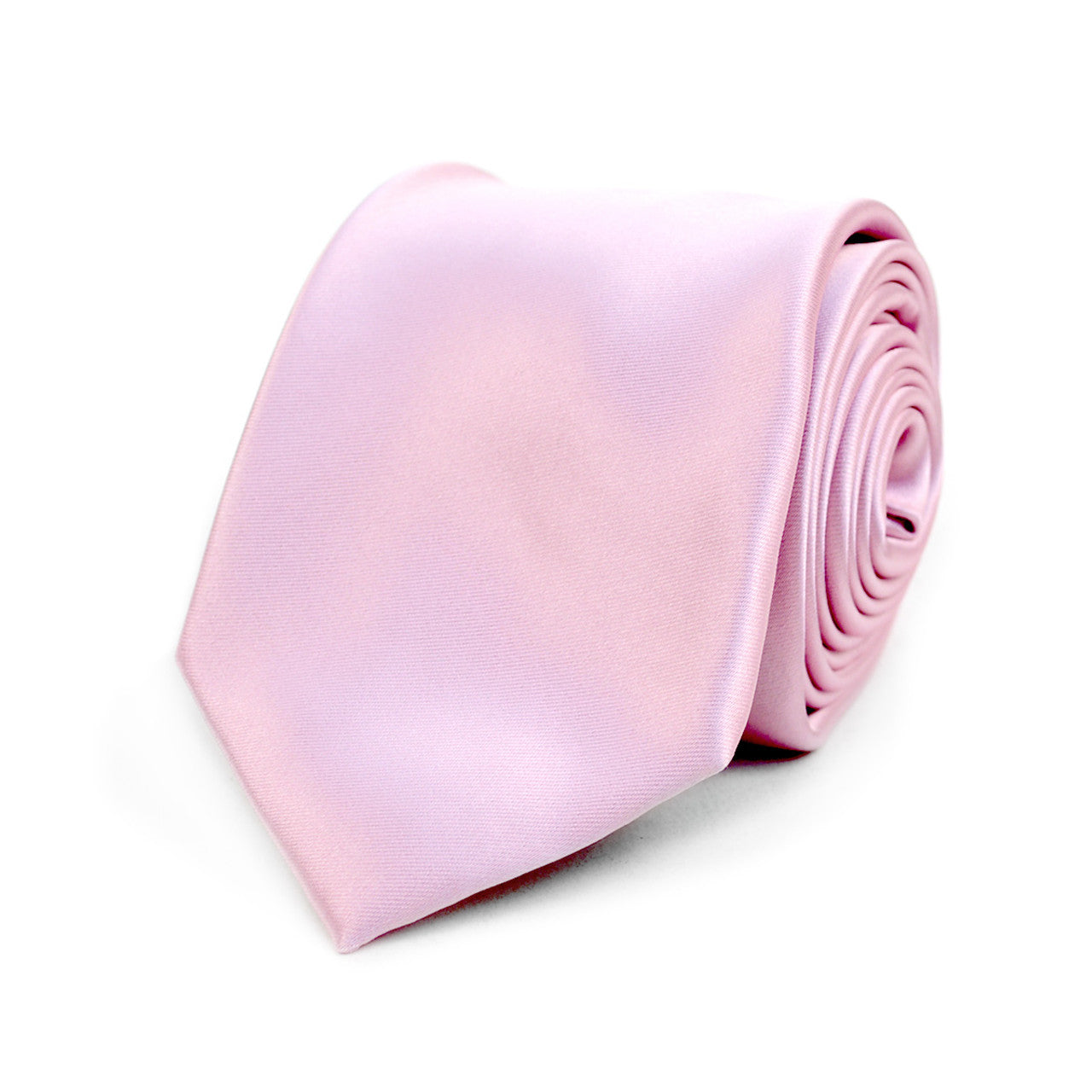 Men's Solid Color Premium Quality Formal Ties with Decorative Tipping - MPW7308
