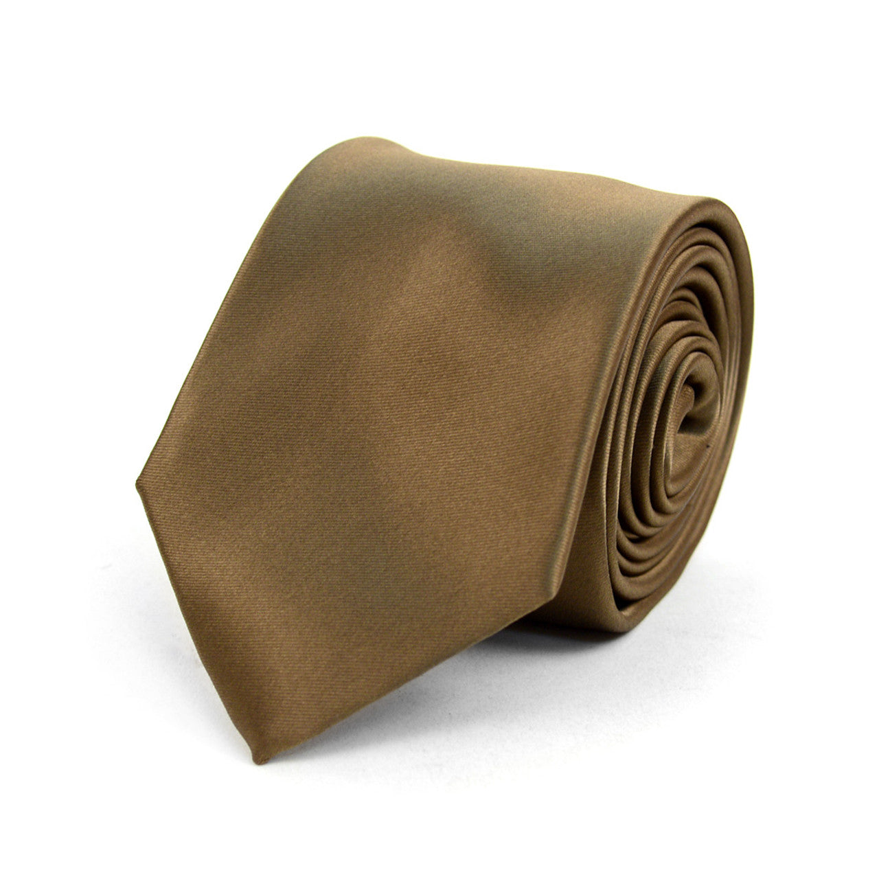 Men's Solid Color Premium Quality Formal Ties with Decorative Tipping - MPW7308
