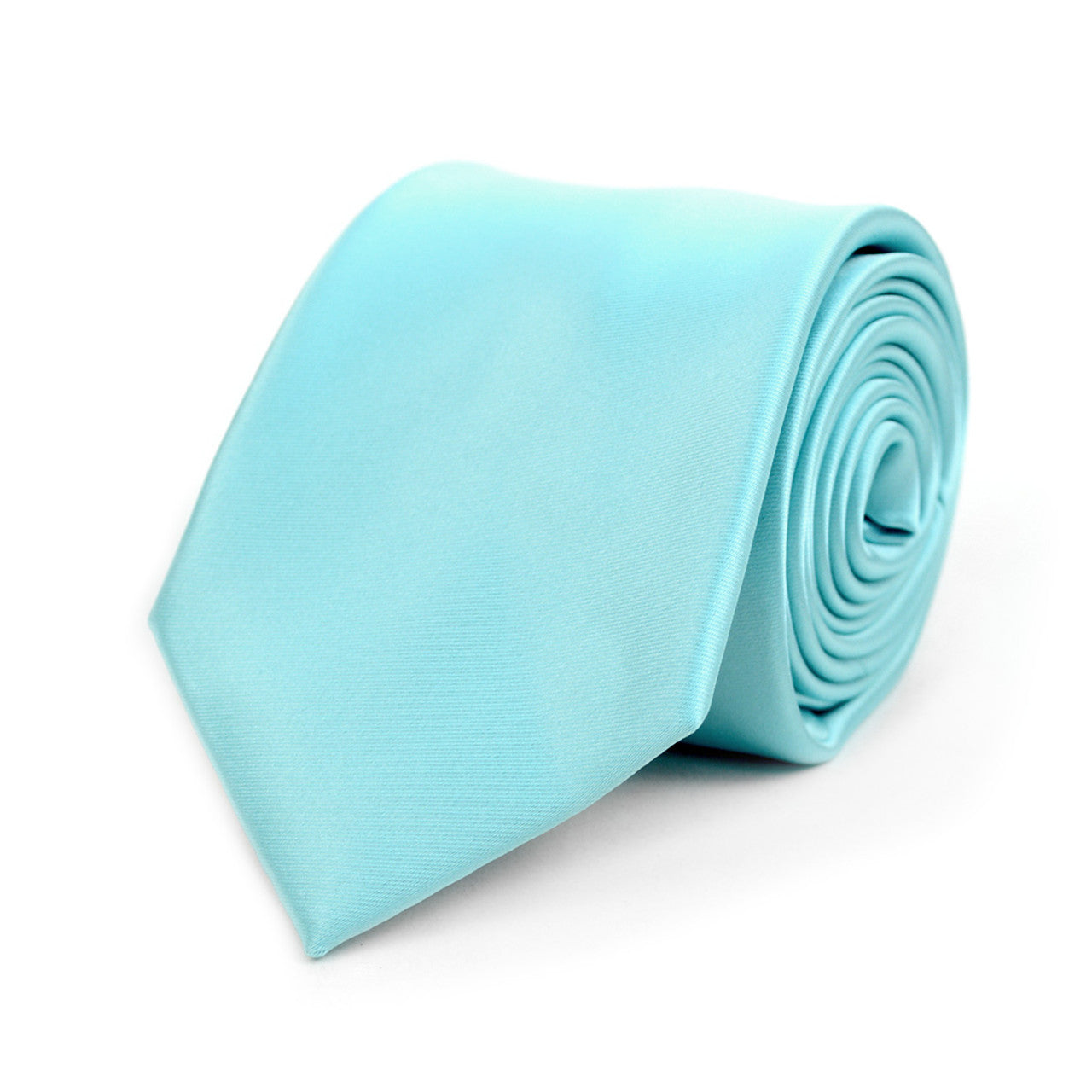 Men's Solid Color Premium Quality Formal Ties with Decorative Tipping - MPW7308