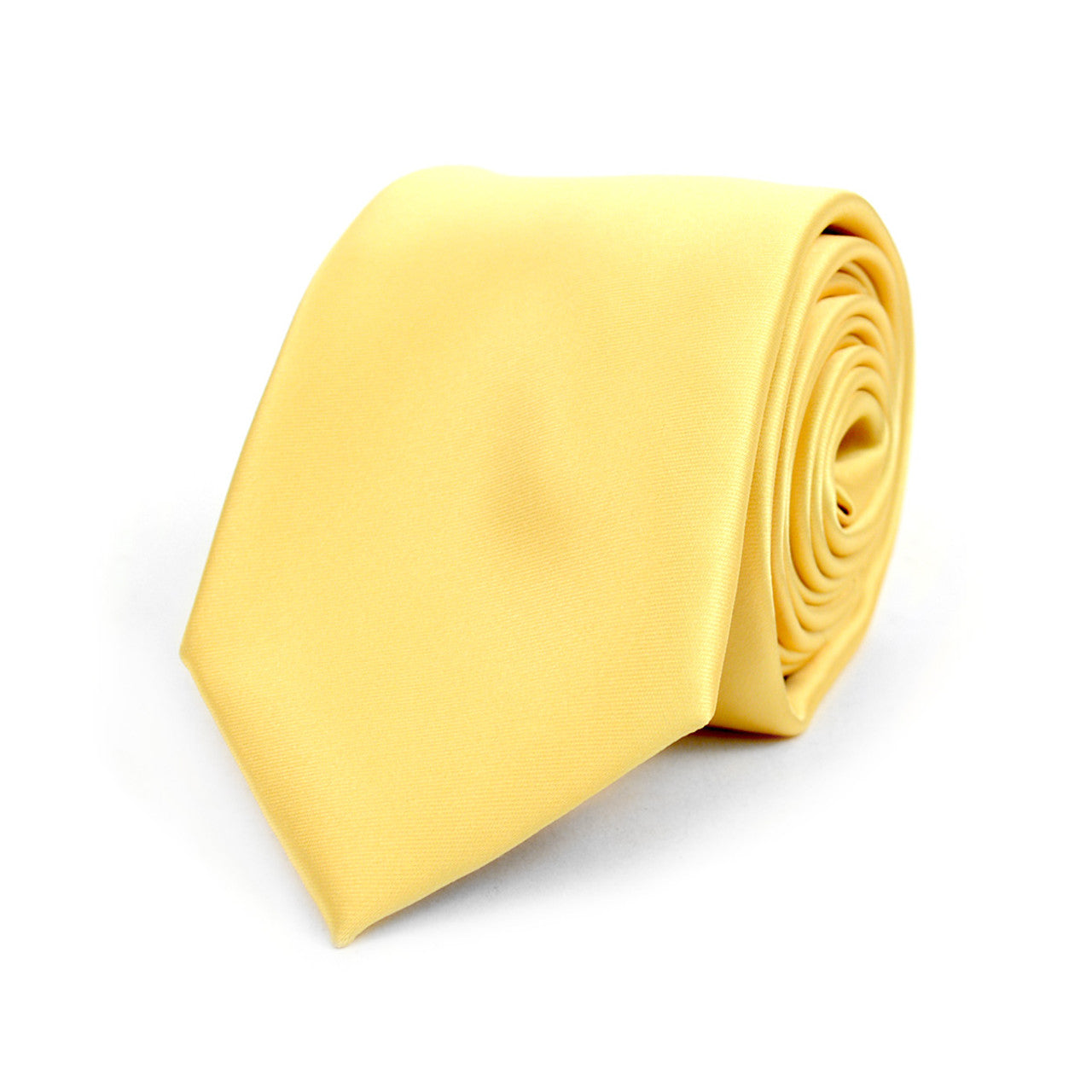 Men's Solid Color Premium Quality Formal Ties with Decorative Tipping - MPW7308