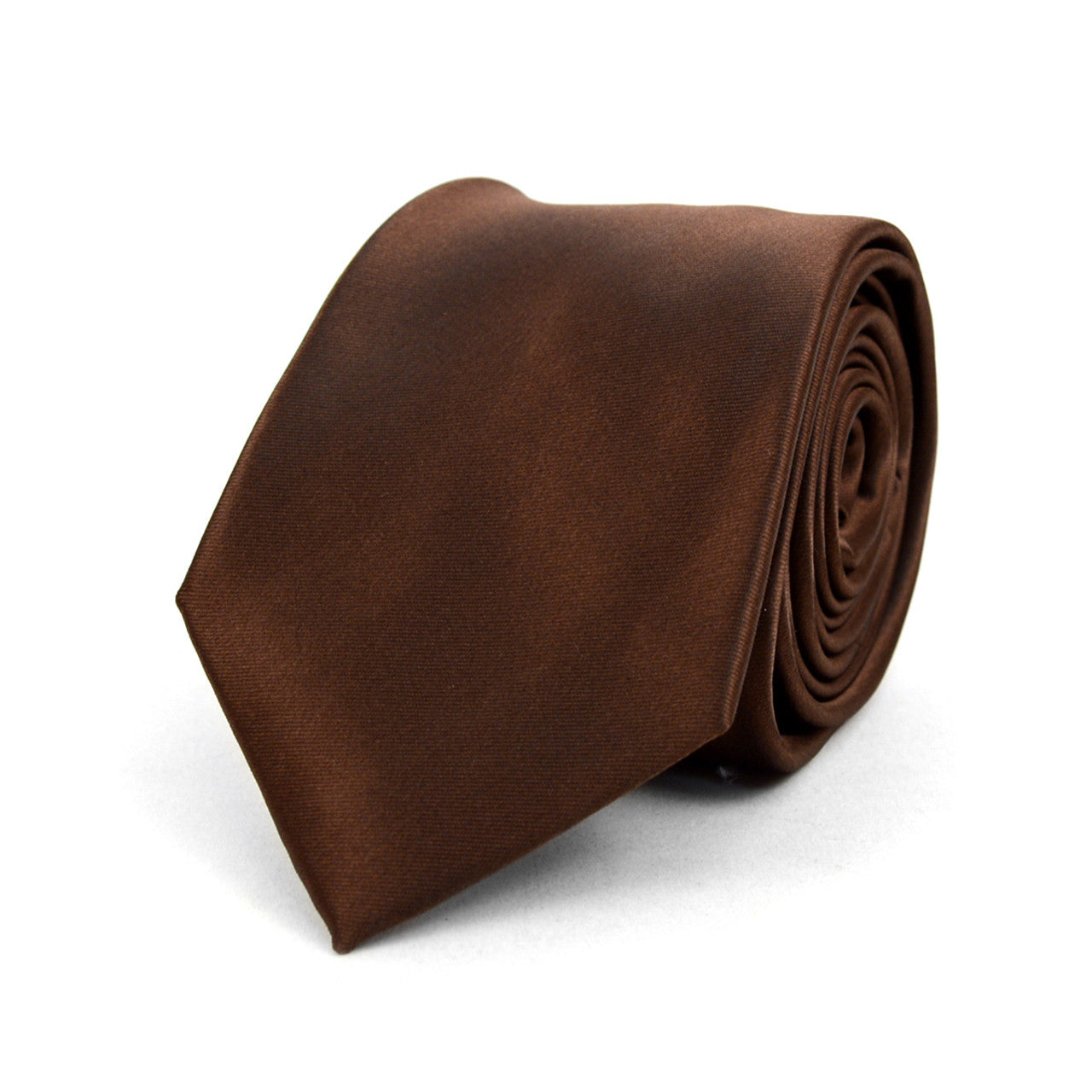 Men's Solid Color Premium Quality Formal Ties with Decorative Tipping - MPW7308