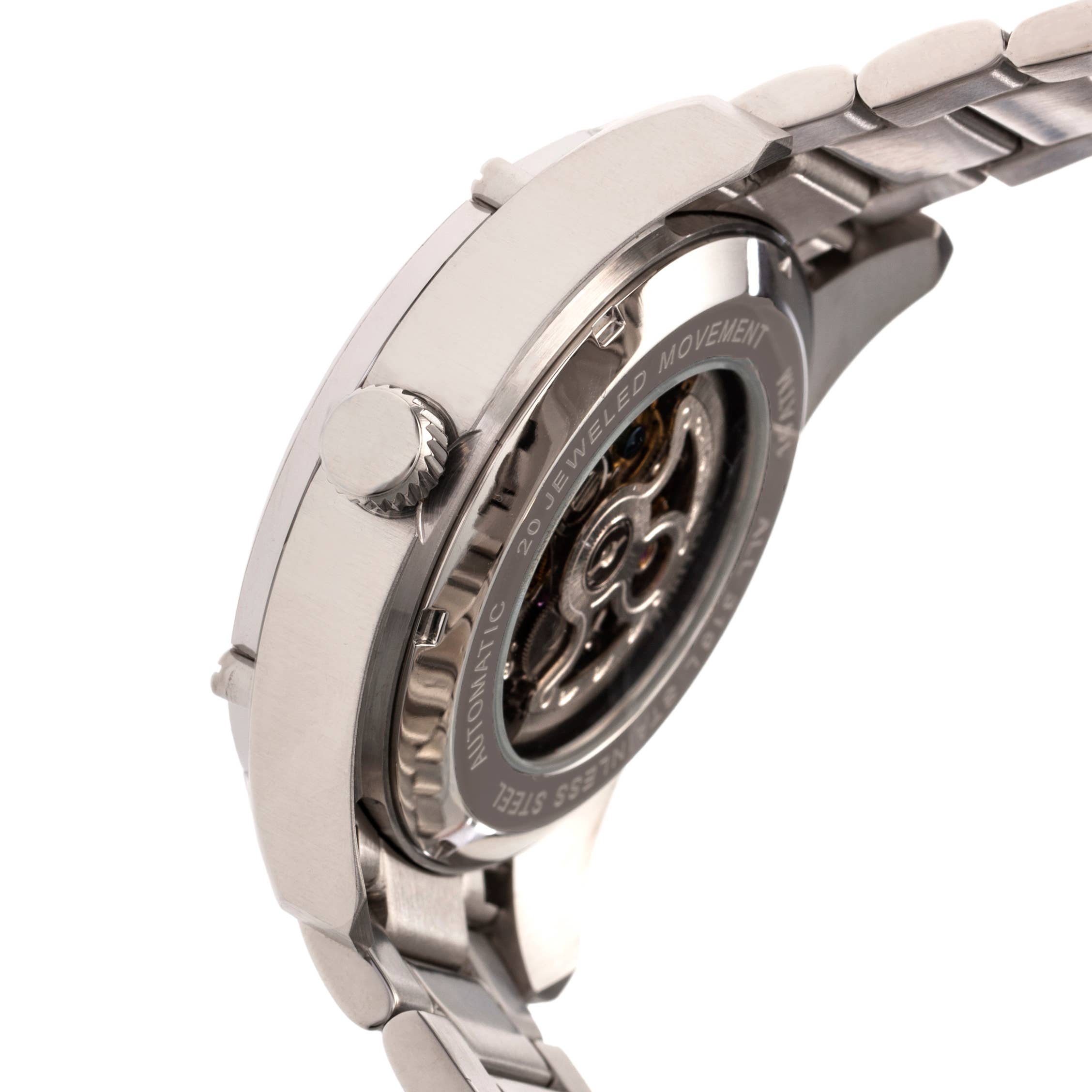 Heritor Automatic Daniels Semi-Skeleton Bracelet Watch