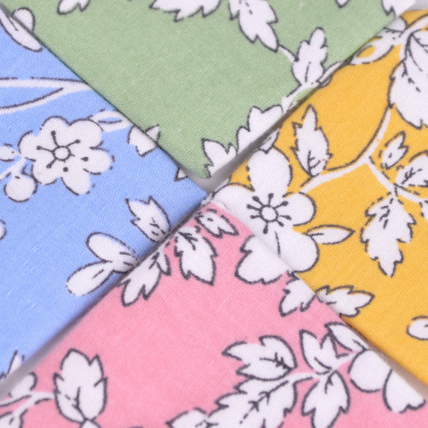 Floral Cotton Slim Tie 2.5" - NVC-FLORAL6