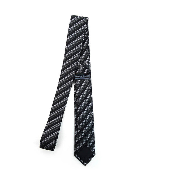 Geometric Microfiber Poly Woven 2.25" Slim Tie - MPWS5918