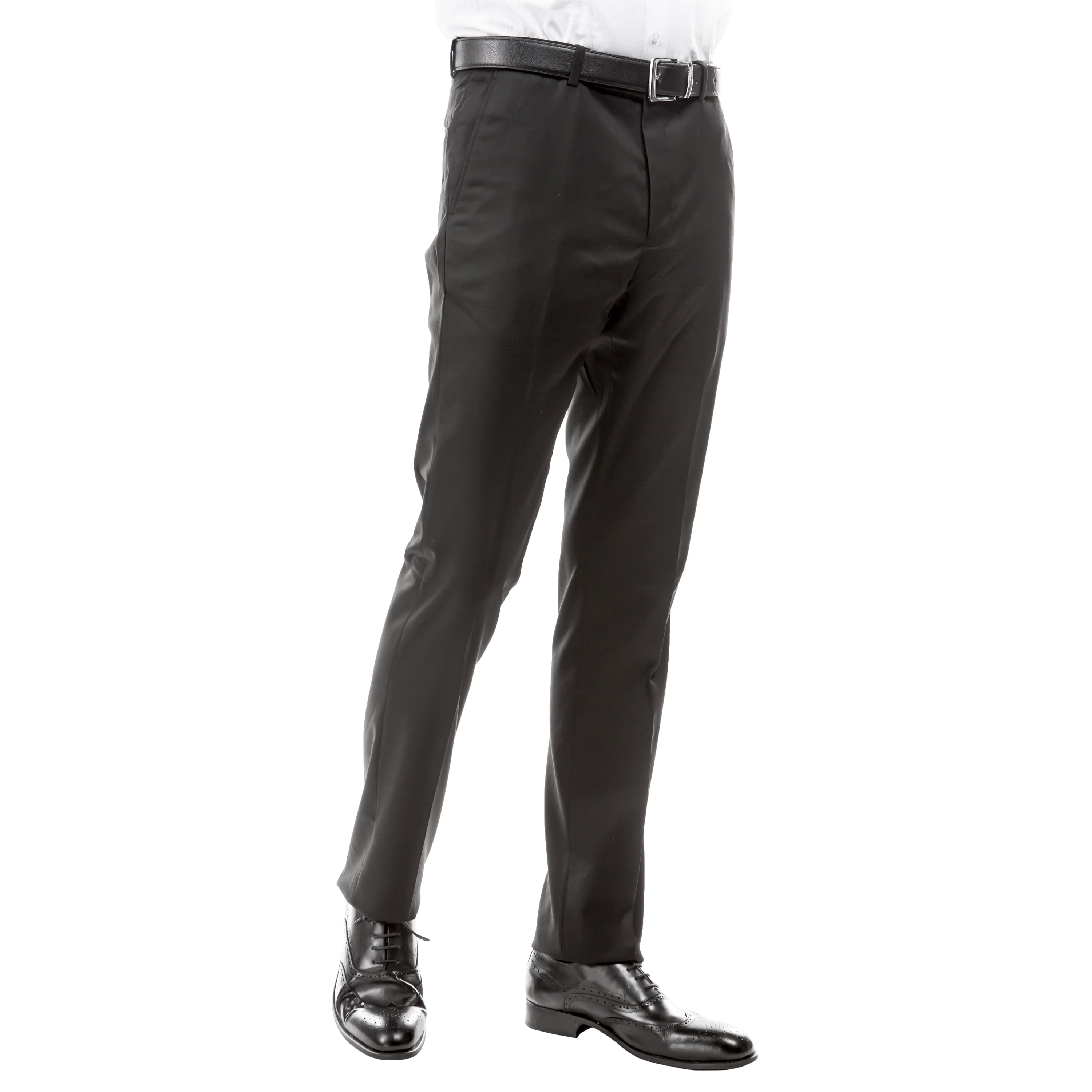 Men's Tailored - Fit Suits Separates Pants - Bundle Bus