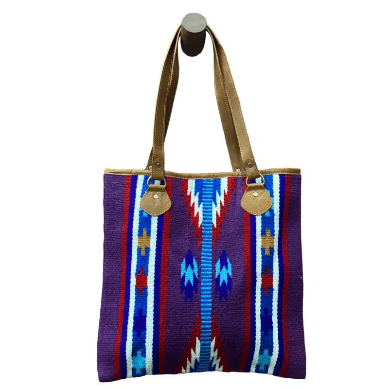 American Bison Colorful Serape Shopper AB 1788 - Bundle Bus