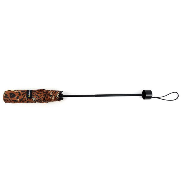 Animal Print Compact Umbrella with Plastic Handle - UM5006 - Bundle Bus