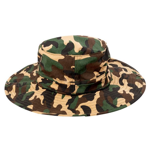 Camo Wide Brim Boonie Sun Hat - BHT1000-CAMO - Bundle Bus