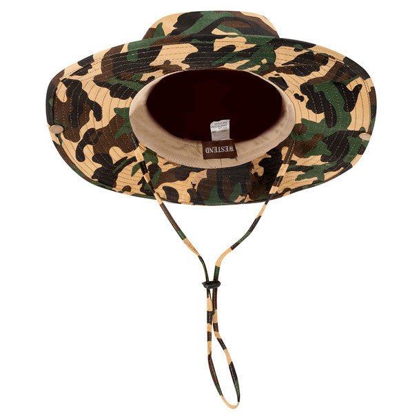 Camo Wide Brim Boonie Sun Hat - BHT1000-CAMO - Bundle Bus