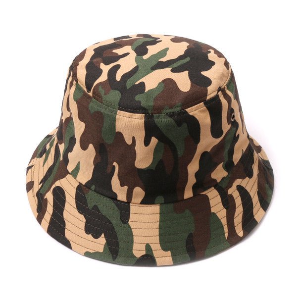 Canvas Bucket Hat BKHT1100-CAMO - Bundle Bus