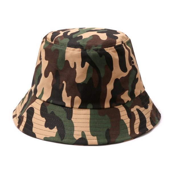 Canvas Bucket Hat BKHT1100-CAMO - Bundle Bus