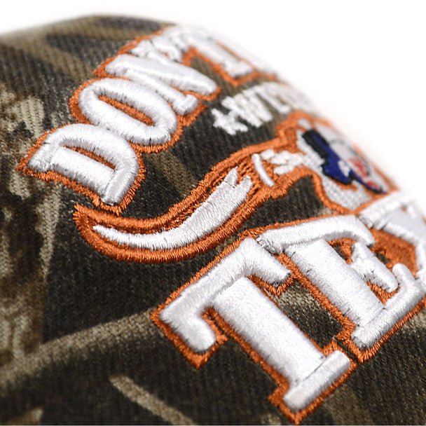 "Don't Mess With Texas" Camo 3D Embroidered Baseball Cap, Hat EBC10297 - Bundle Bus