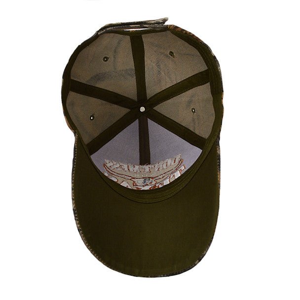 "Don't Mess With Texas" Camo 3D Embroidered Baseball Cap, Hat EBC10297 - Bundle Bus