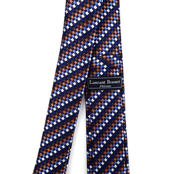 Dots Microfiber Poly Woven 2.25" Slim Tie - MPWS5914 - Bundle Bus