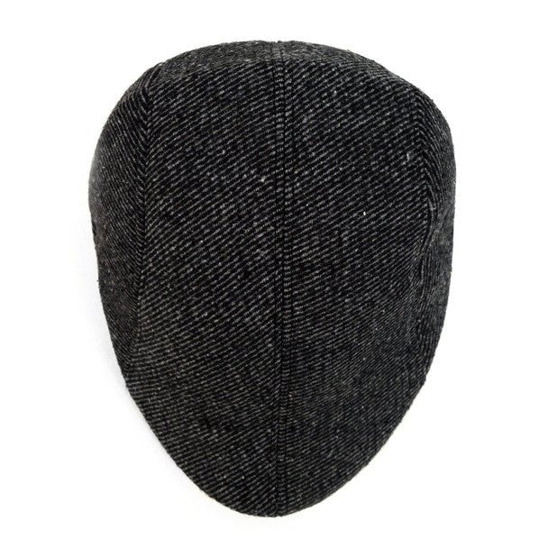 Fall/Winter Black & Charcoal Striped Ivy Hat - H1805054 - Bundle Bus