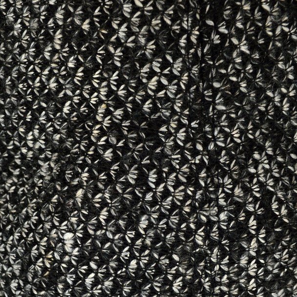 Fall/Winter Black & White Speckled Weave Textured Ivy Hat - H1805055 - Bundle Bus