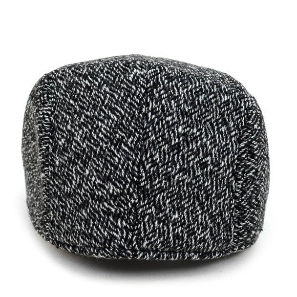 Fall/Winter Black & White Weave Pattern Ivy Hat - H1805050 - Bundle Bus