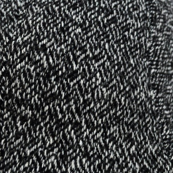 Fall/Winter Black & White Weave Pattern Ivy Hat - H1805050 - Bundle Bus