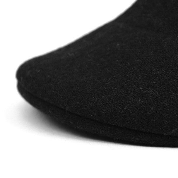Fall/Winter Solid Black Ivy Hat - IFW1730-BLK - Bundle Bus