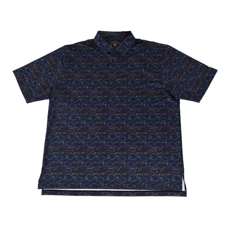 FX Fusion Print Polo - Bundle Bus