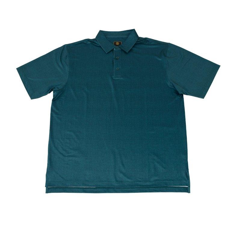 FX Fusion Textured Solid Print Polo - Bundle Bus
