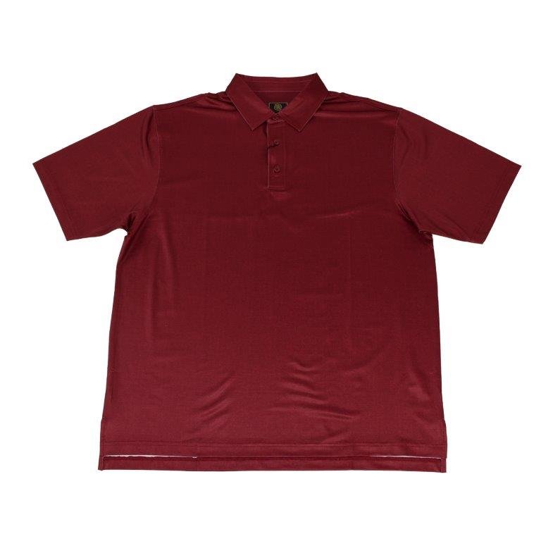 FX Fusion Textured Solid Print Polo - Bundle Bus
