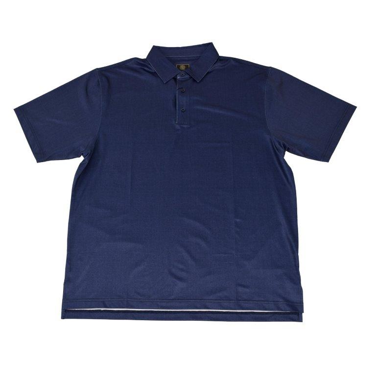 FX Fusion Textured Solid Print Polo - Bundle Bus