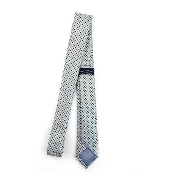 Geometric Microfiber Poly Woven 2.25" Slim Tie - MPWS5908 - Bundle Bus