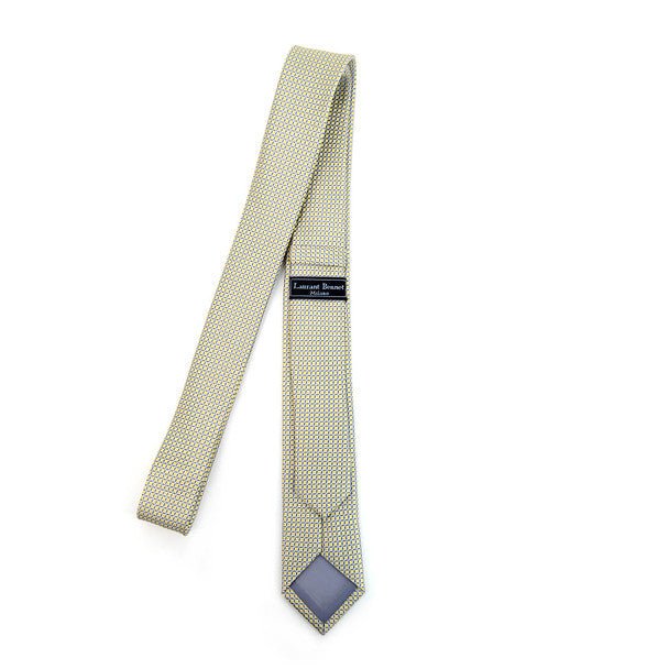 Geometric Microfiber Poly Woven 2.25" Slim Tie - MPWS5909 - Bundle Bus