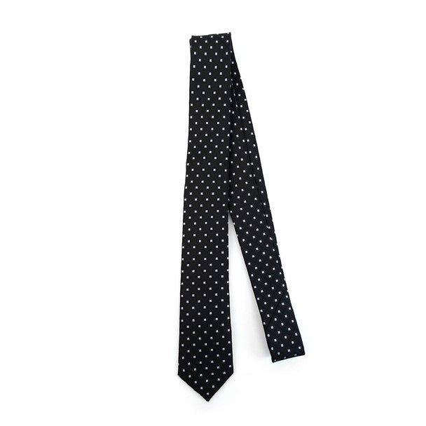 Geometric Microfiber Poly Woven 2.25" Slim Tie - MPWS5912 - Bundle Bus