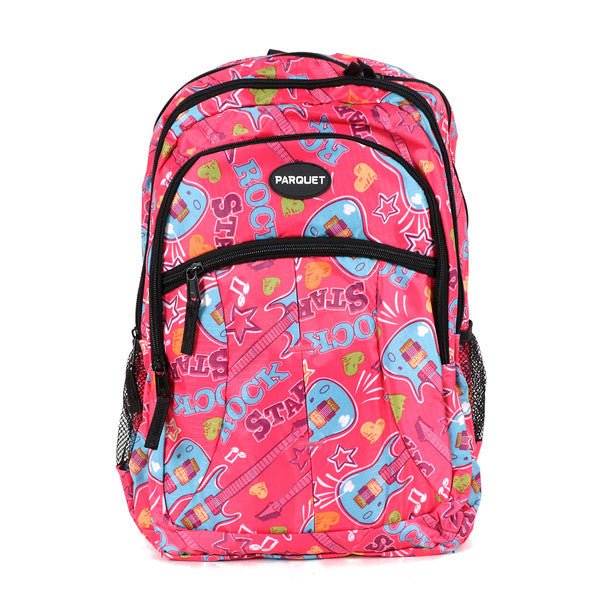 Guitar Pink Novelty Backpack-NVBP-06 - Bundle Bus