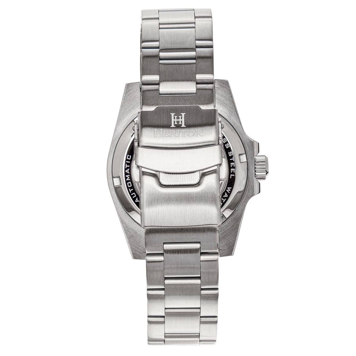 Heritor Automatic Luciano Bracelet Diver Watch with Date - Bundle Bus