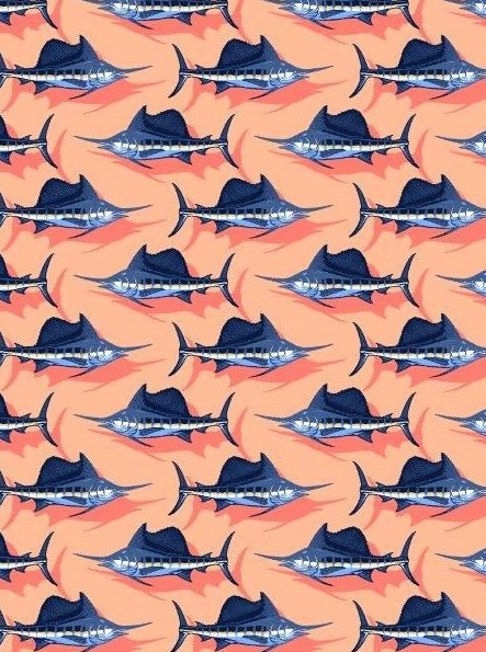 Marlin Party - Swim Trunks - Bundle Bus