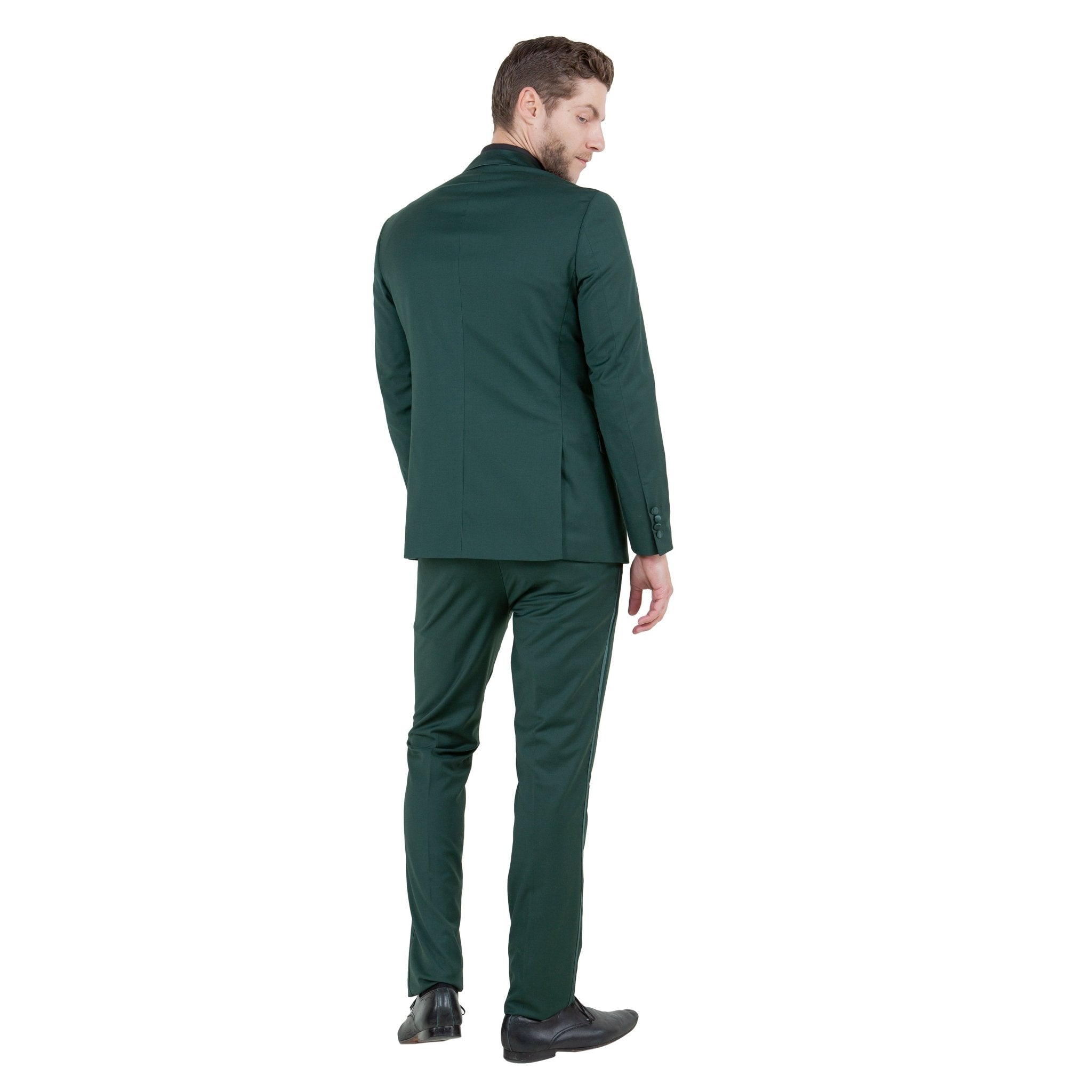 Men's 2pc Tuxedo Set w/ Satin Notch Lapel - Bundle Bus