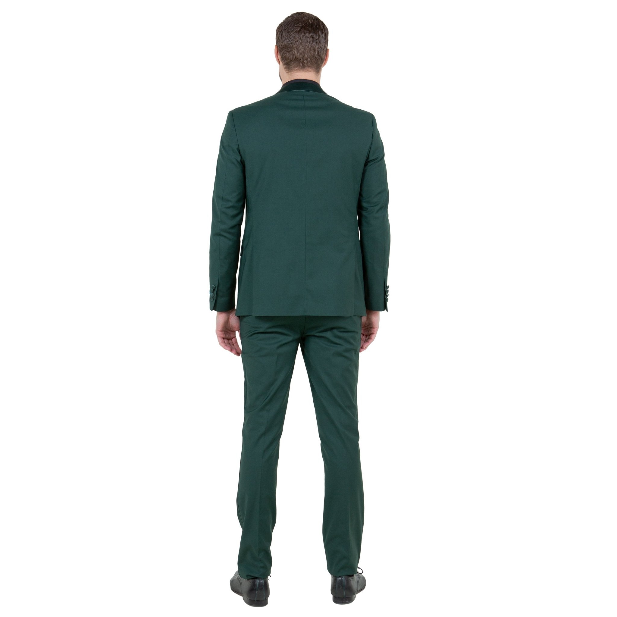 Men's 2pc Tuxedo Set w/ Satin Notch Lapel - Bundle Bus