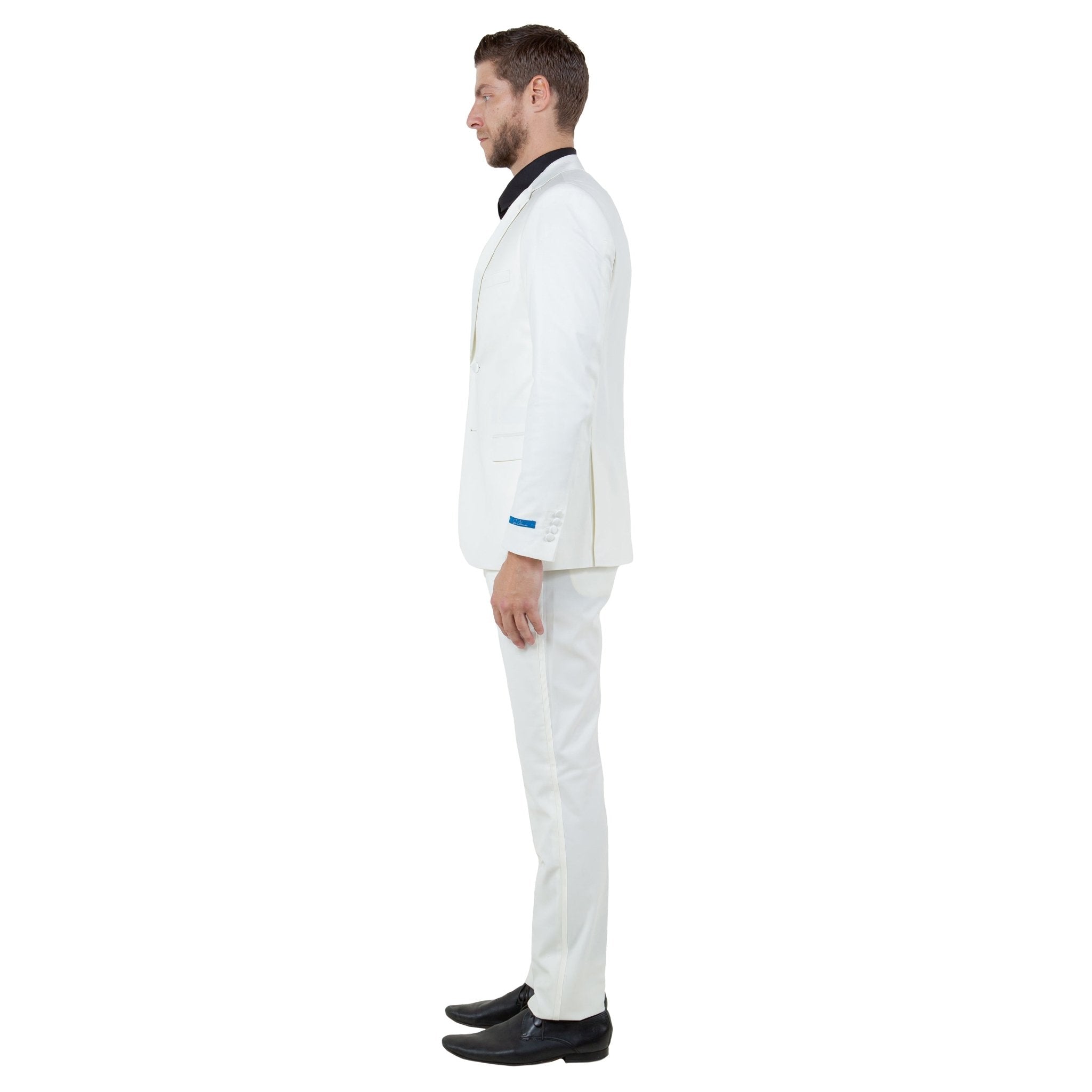 Men's 2pc Tuxedo Set w/ Satin Notch Lapel - Bundle Bus
