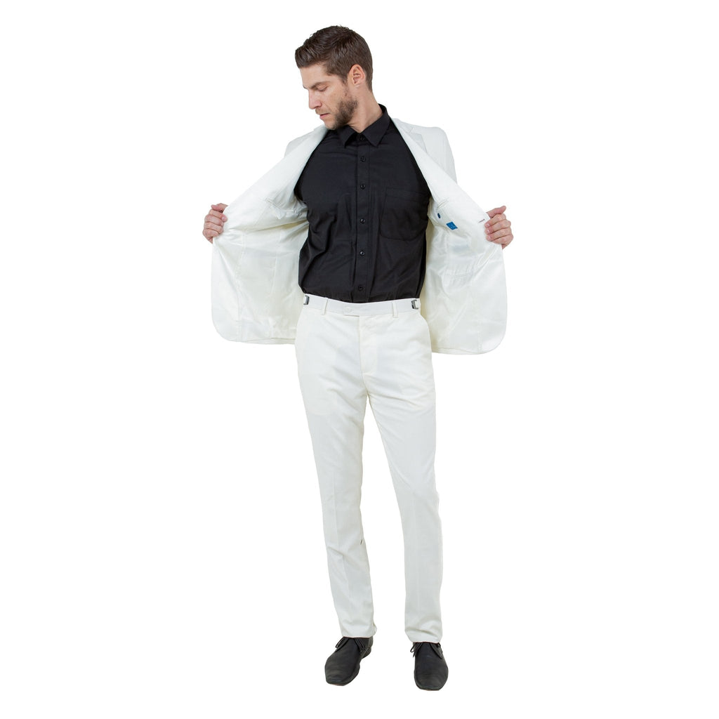 Men's 2pc Tuxedo Set w/ Satin Notch Lapel - Bundle Bus