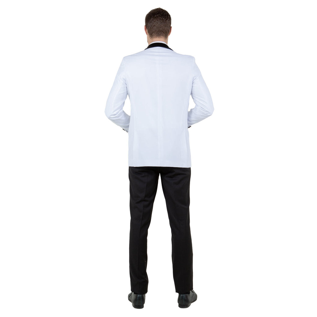 Men's 2pc Tuxedo Set W/ Satin Shawl Collar - Bundle Bus