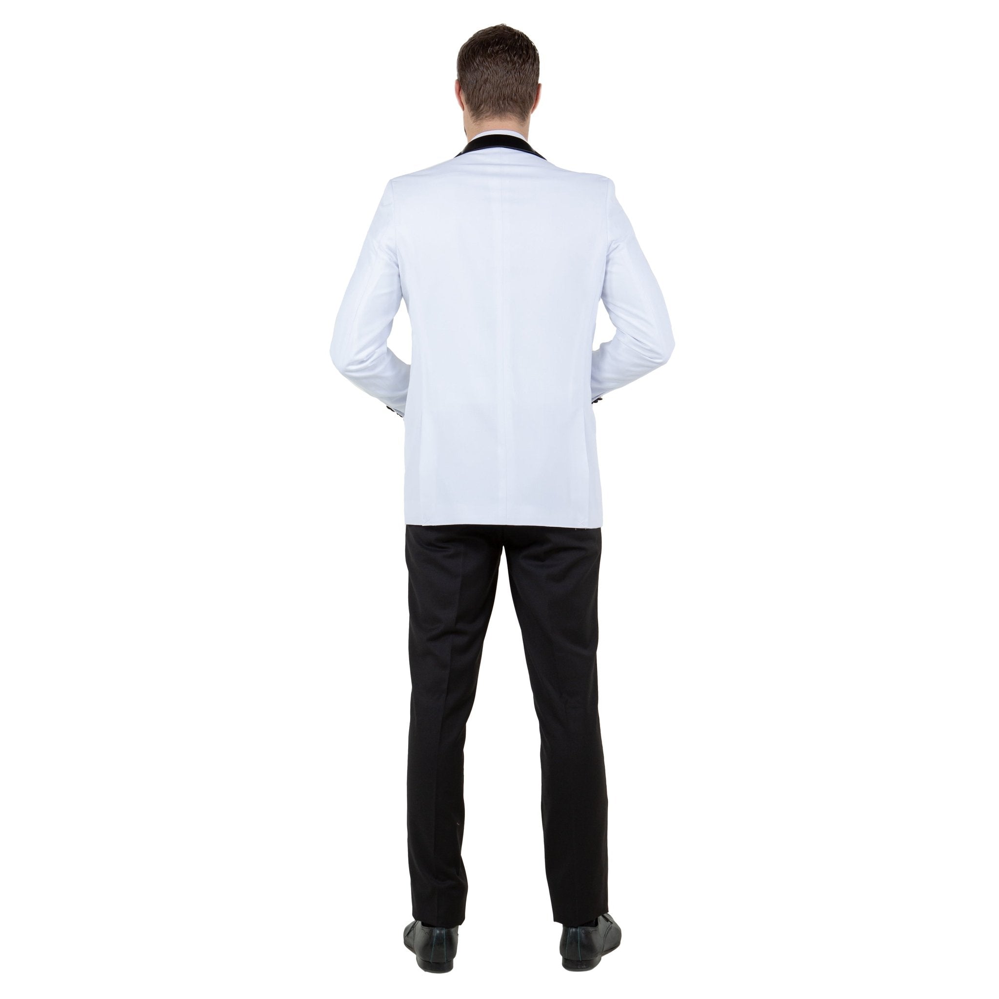 Men's 2pc Tuxedo Set W/ Satin Shawl Collar - Bundle Bus