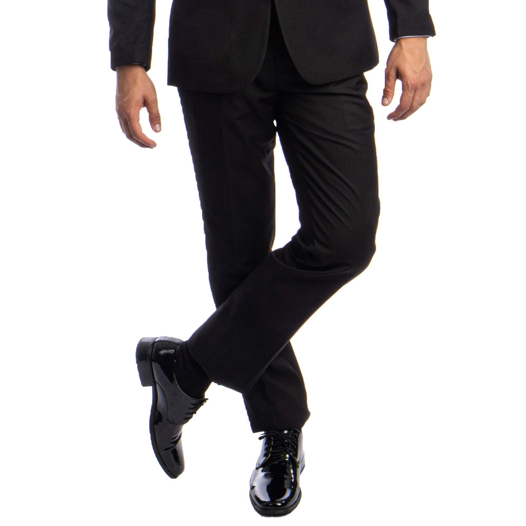Men's 2pc Tuxedo Set W/ Satin Shawl Collar - Bundle Bus