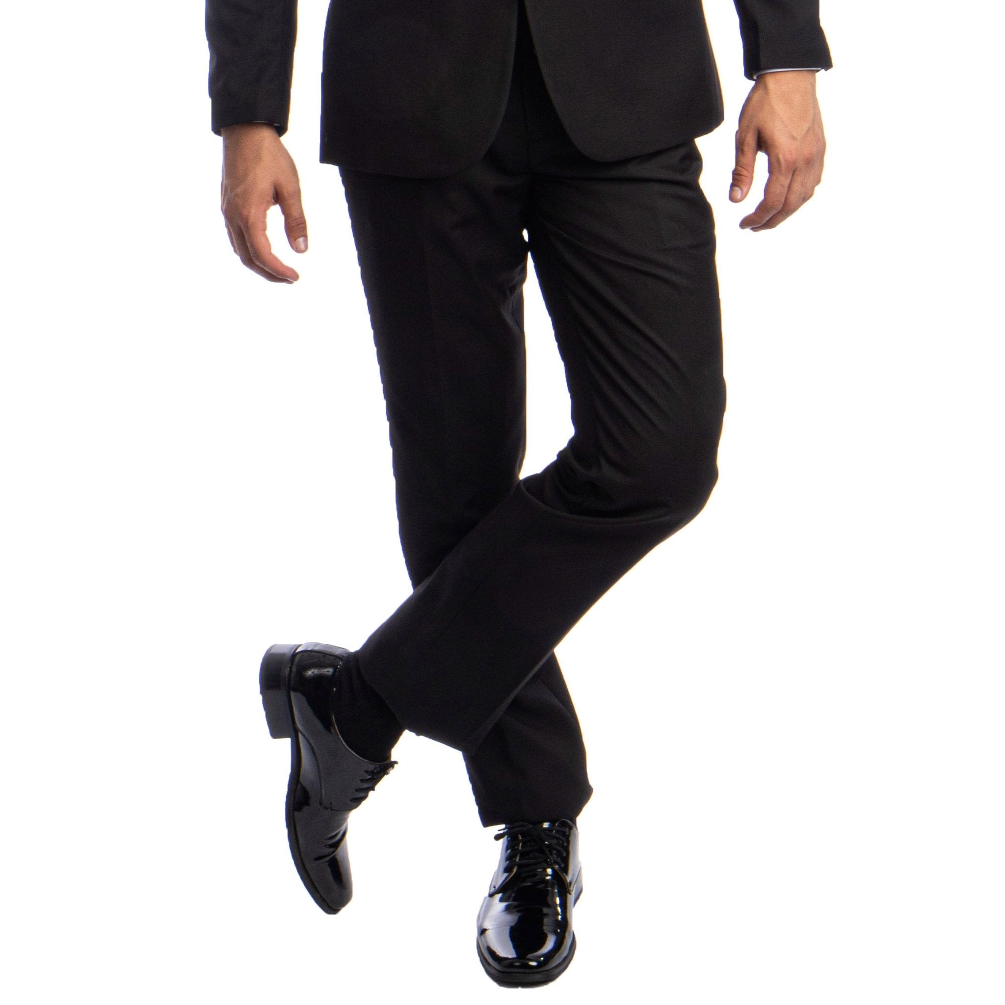 Men's 2pc Tuxedo Set W/ Satin Shawl Collar - Bundle Bus