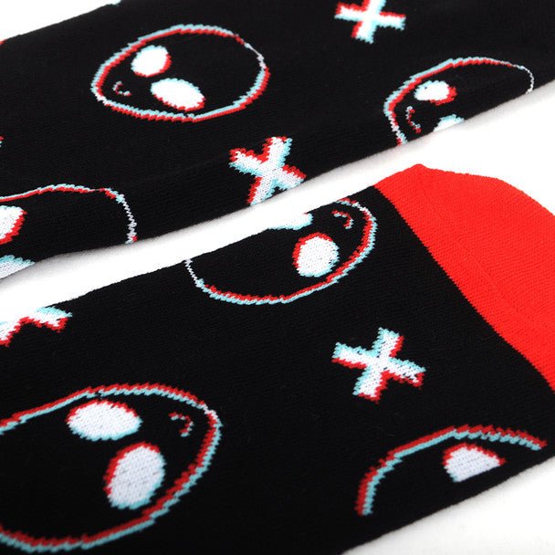 Men's Alien Novelty Socks - NVS19585-BK - Bundle Bus