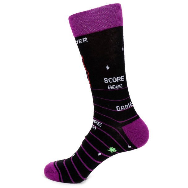 Men's Arcade Novelty Socks - NVS19508-PUR - Bundle Bus