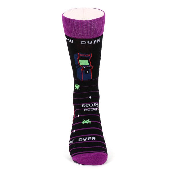 Men's Arcade Novelty Socks - NVS19508-PUR - Bundle Bus