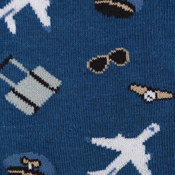 Men's Aviation Pilot Novelty Socks - NVS1924 - Bundle Bus